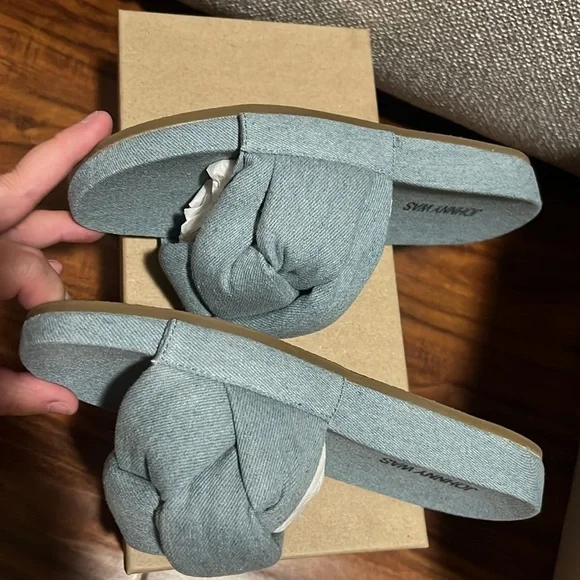 JOHNNY WAS Ojai Sandal in Blue Size 6 - New - Picture 6 of 8